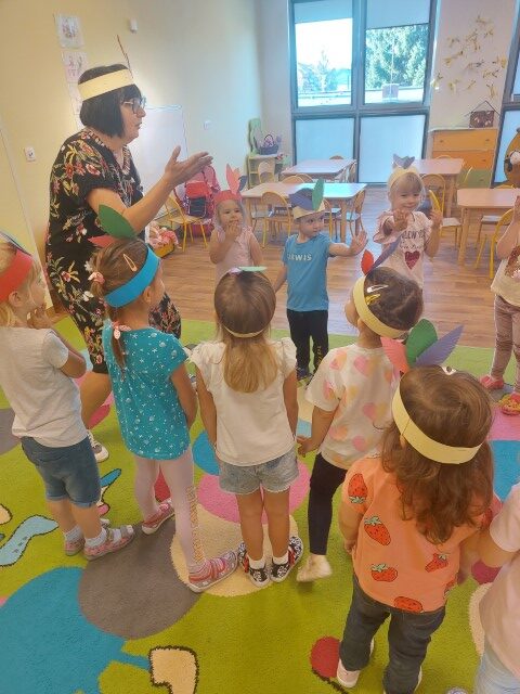 Galeria przedstawia zabawy dzieci podczas Dnia Przedszkolaka